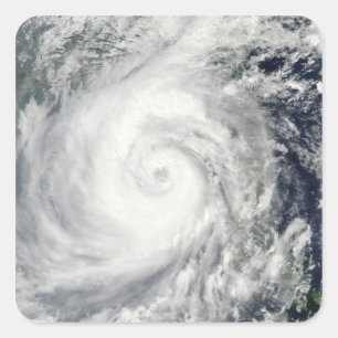 Adesivo Quadrado Typhoon Megi 2