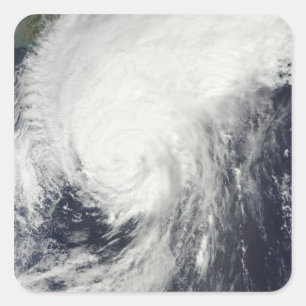 Adesivo Quadrado Typhoon Melor se aproximando do Japão