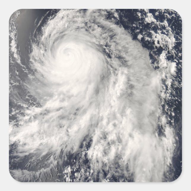 Adesivo Quadrado Typhoon Nakri do Japão (Frente)