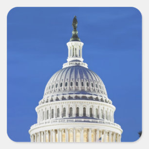 Adesivo Quadrado U.S. Abóbada do Capitólio