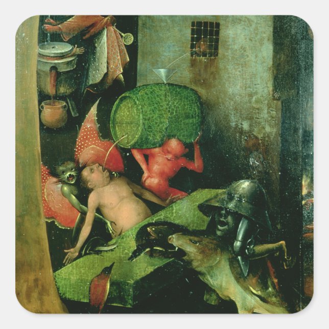 Adesivo Quadrado Último acórdão: Detalhe do Cask (Frente)