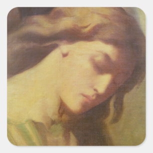 Adesivo Quadrado Um anjo, estudo para o Monte das Oliveiras, 1840