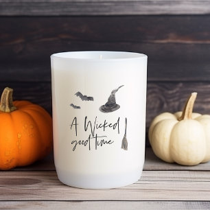 Adesivo Quadrado Um Bom Momento Feliz Dia das Bruxas