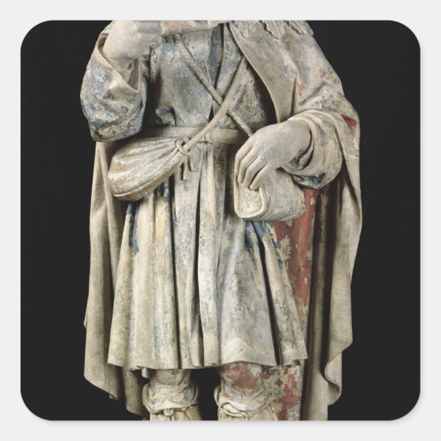 Adesivo Quadrado Um camponês, c.1500 (Frente)