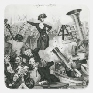 Adesivo Quadrado Um concerto de Hector Berlioz