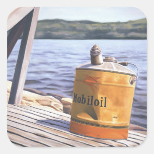 Adesivo Quadrado Um dia no lago 1996