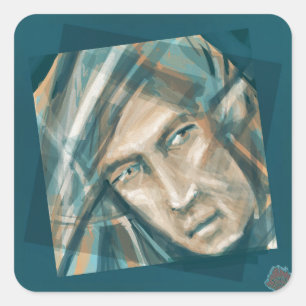 Adesivo Quadrado Um Elf Verde Defiant