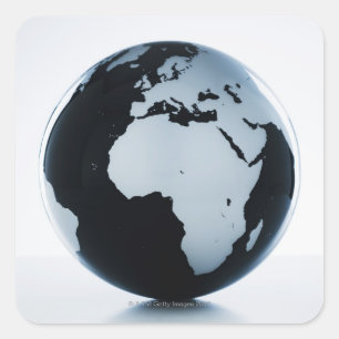 Adesivo Quadrado Um globo