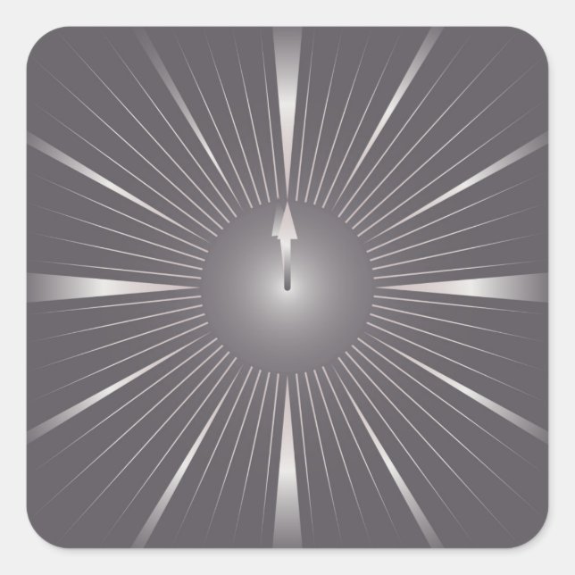 Adesivo Quadrado um minuto (Frente)