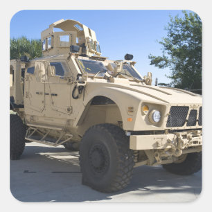 Adesivo Quadrado Um Oshkosh M-ATV