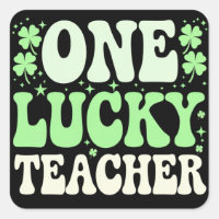 Um Professor Sortudo Groovy Professor Retro St Pat