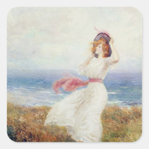 Adesivo Quadrado Um sopro nas algemas