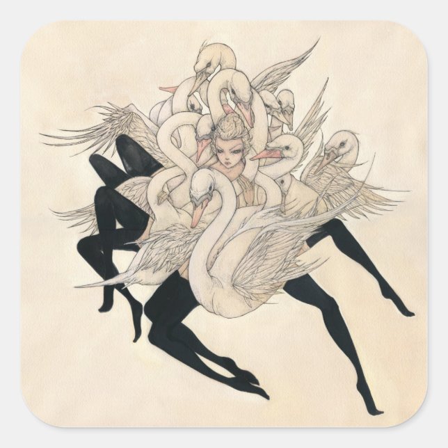 Adesivo Quadrado Uma Lamentação (Frente)