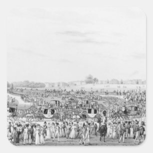 Adesivo Quadrado Uma representação correta da empresa