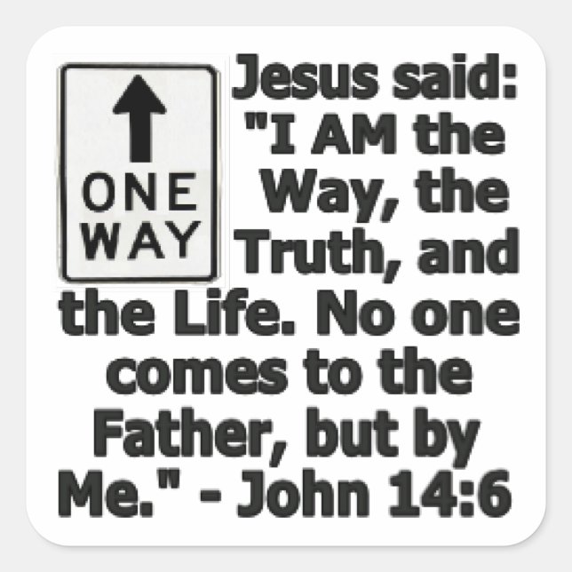 Adesivo Quadrado Uma via (Frente)