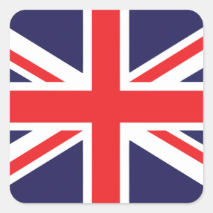Adesivo Quadrado Union Jack