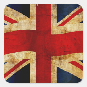 Adesivo Quadrado Union Jack