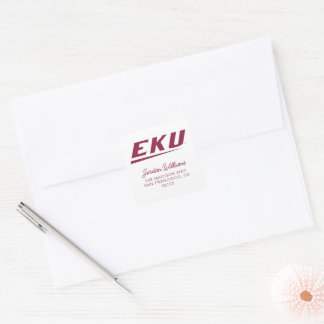 Adesivo Quadrado Universidade de Kentucky Oriental | EKU