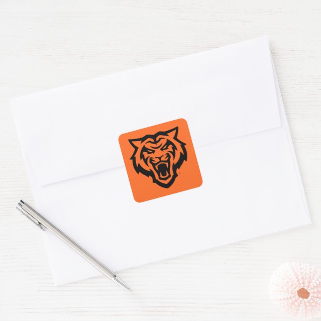 Adesivo Quadrado Universidade Estadual de Idaho Bengals Spirit Desi (Envelope)