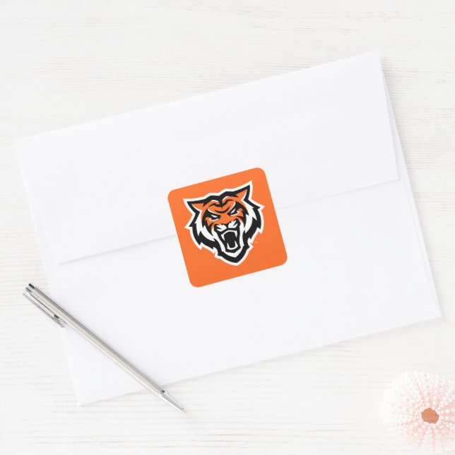 Adesivo Quadrado Universidade Estadual de Idaho Bengals Spirit Desi (Envelope)