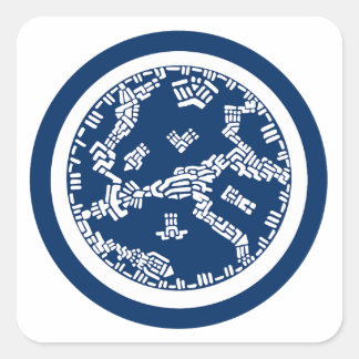 Adesivo Quadrado Urbanismo