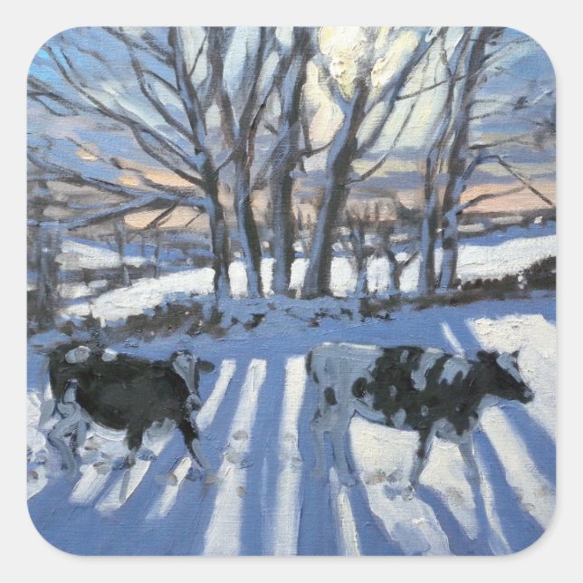 Adesivo Quadrado Vacas da Frísia 2009 (Frente)