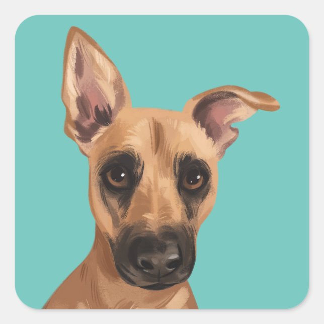 Adesivo Quadrado Vaden Jones Stickers (Frente)