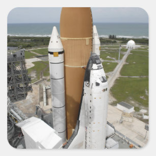 Adesivo Quadrado Vaivém espacial Atlantis