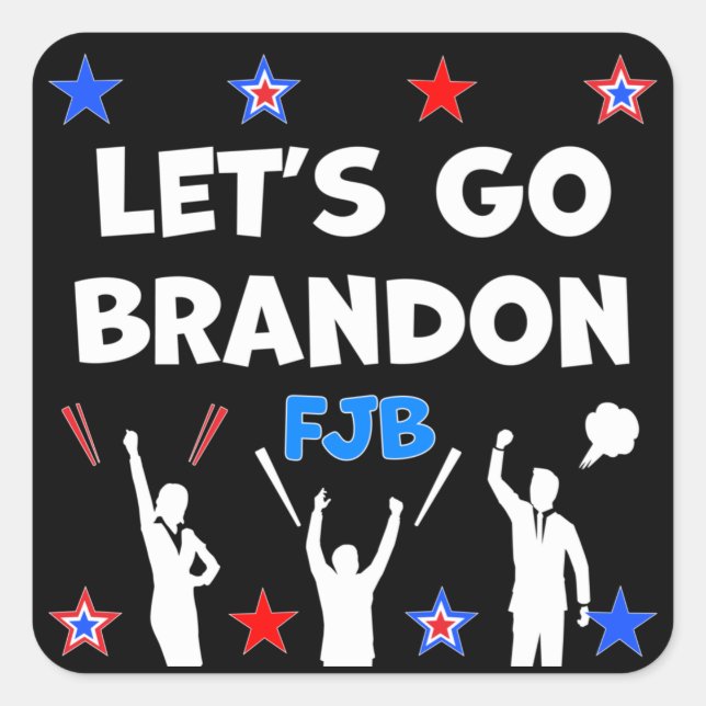 ADESIVO QUADRADO VAMOS GO BRANDON (Frente)