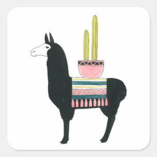 Adesivo Quadrado Vamos Taco Sobre Amor