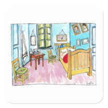 Van Gogh Bedroom tribute painting by me.