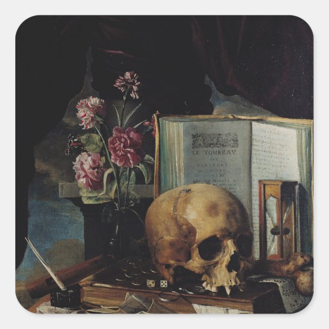 Adesivo Quadrado Vanitas (Frente)