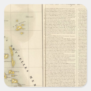 Adesivo Quadrado Vanuatu Oceania nenhuns 39