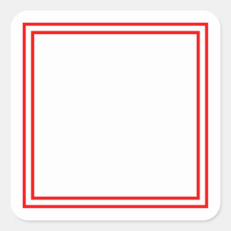 Adesivo Quadrado Vazio modelo. Adicionar o texto da imagem aqui