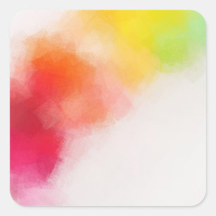 Adesivo Quadrado Vazio Vermelho Cor-de-rosa Modelo cor-de-rosa amar