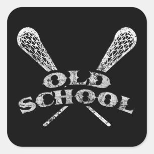 Adesivo Quadrado Velha Escola