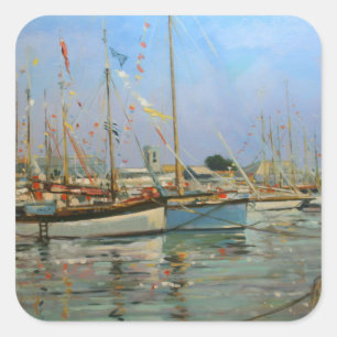 Adesivo Quadrado Velhas Gaffers Yarmouth Isle of Wight 2011