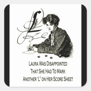 Adesivo Quadrado Vencido de Bunco