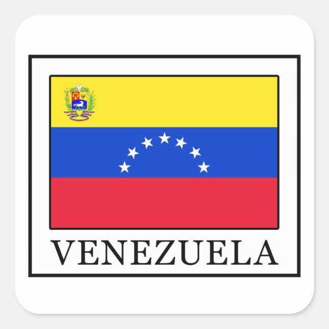 Adesivo Quadrado Venezuela (Frente)