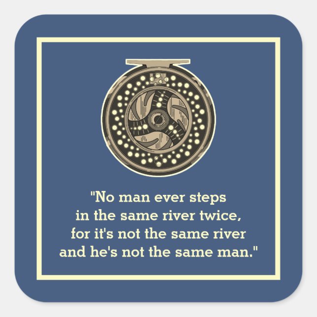 Adesivo Quadrado Ventilador de pesca (Frente)