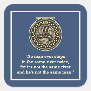 Adesivo Quadrado Ventilador de pesca