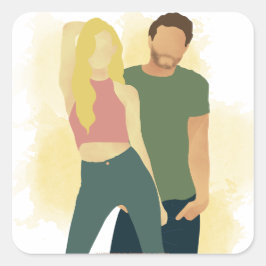 Adesivo Quadrado Ventoinha da estufa - CA