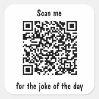 Verifique-me a Piada do código QR do dia