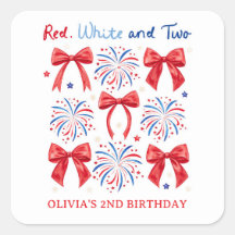 Vermelho Branco e Dois Aniversário de 2 anos da Me