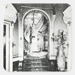 Adesivo Quadrado Vestibule e Onyx Staircase