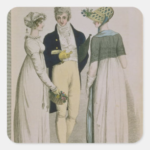 Adesivo Quadrado Vestidos da Noite para ilustração