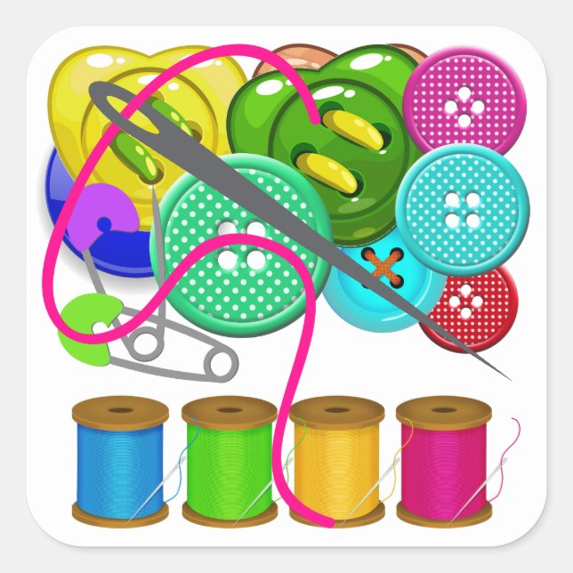 Adesivo Quadrado VESTÍGIO DE Aprovisionamento (Frente)