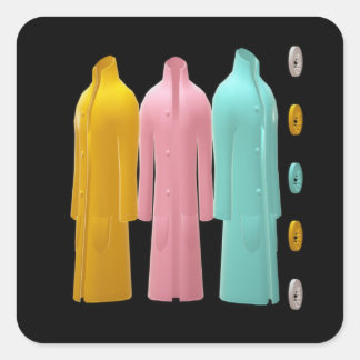 ADESIVO QUADRADO VESTUÁRIO DO TIPO DE DESENHO DE ABSTRATO DE MOSFER