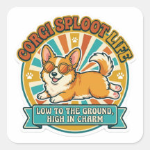 Vida de Corgi Sploot - Baixo no Chão, Alto em Char