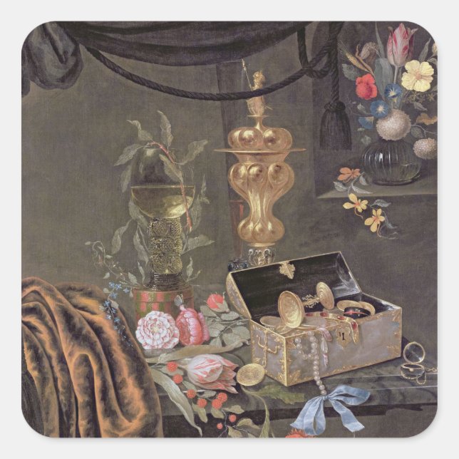 Adesivo Quadrado Vida estática 2 (Frente)